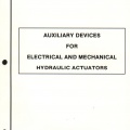 MANUAL 07057A  AUXILIARY DEVICES FOR HYDRAULIC ACTUATORS